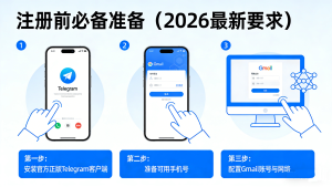怎麼用 Google 信箱註冊 Telegram？2026 最新實操教程