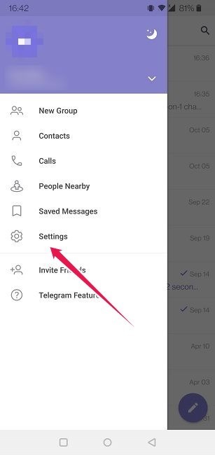 修复Telegarm不保存照片设置